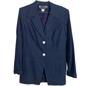 Vintage Blue Blazer Jacket